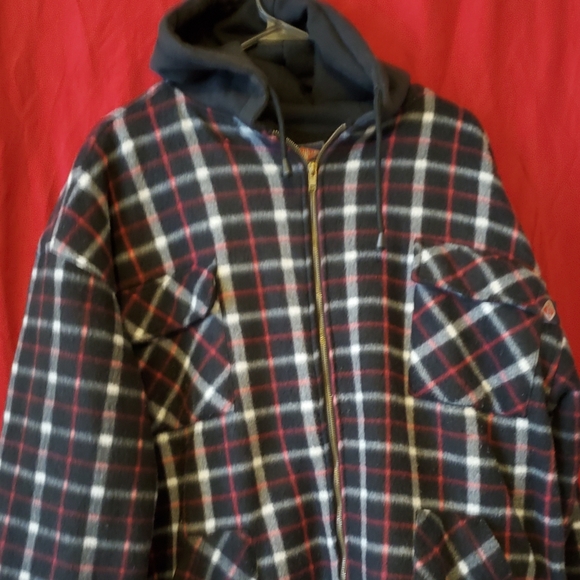 Men's Large Insulated Flannel Jacket by Arctic Wea - Picture 2 of 8